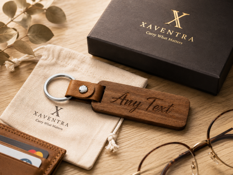 woodkeychain Personalised Wooden Keychain