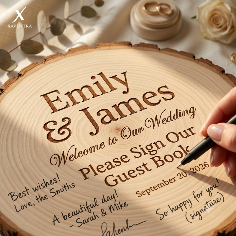 wl4 Personalized Photo Wooden Plaque